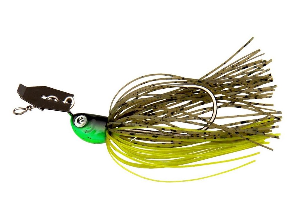 E-shop Zeck Třpytka Chatterbait Bladed Jig Moor Kiwi - vel.6/0 - 21g