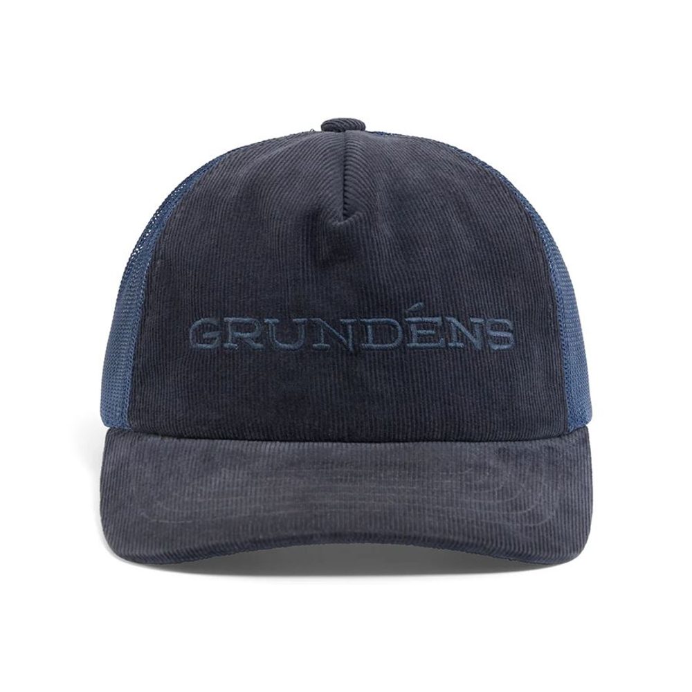 Grundéns Kšiltovka Cord Wordmark Trucker Navy O/S