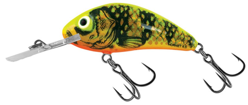 E-shop Salmo Wobler Rattlin Hornet Floating 5,5cm - Gold Fluo Perch