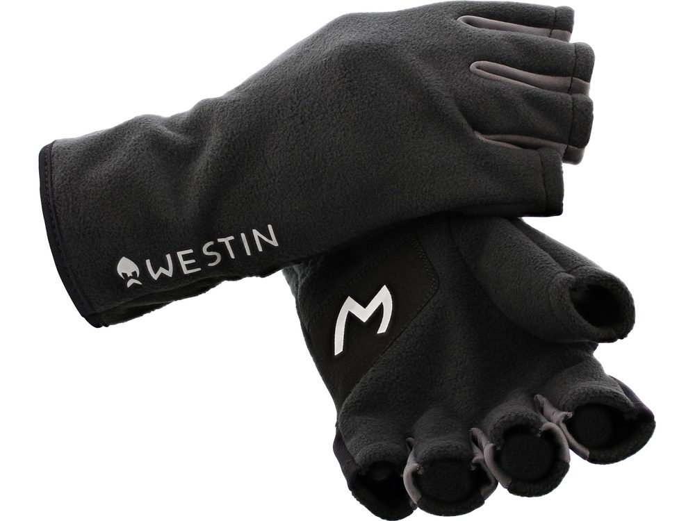 E-shop Westin Rukavice HLF Fleece Gloves Carbon Black - L,Westin Rukavice HLF Fleece Gloves Carbon Black - L