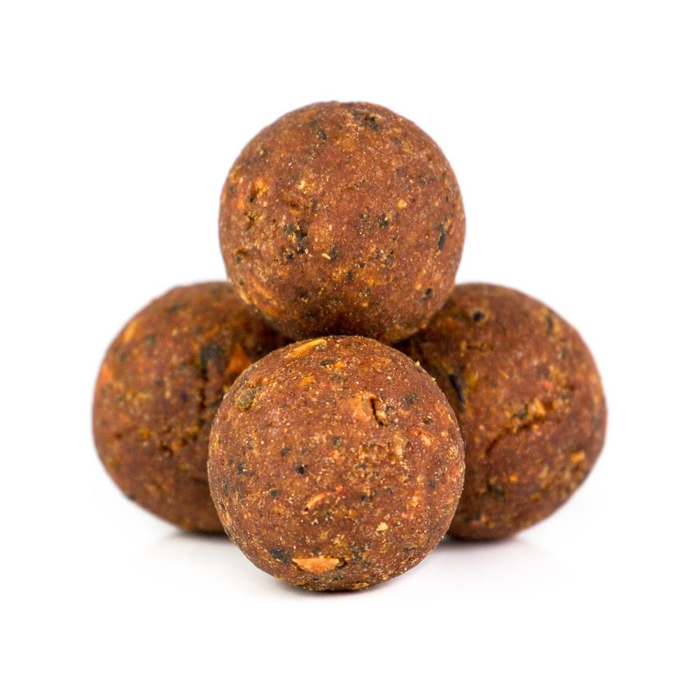 Fotografie Mikbaits Boilie Big - BigB Broskev Black pepper 24mm 10kg Mikbaits