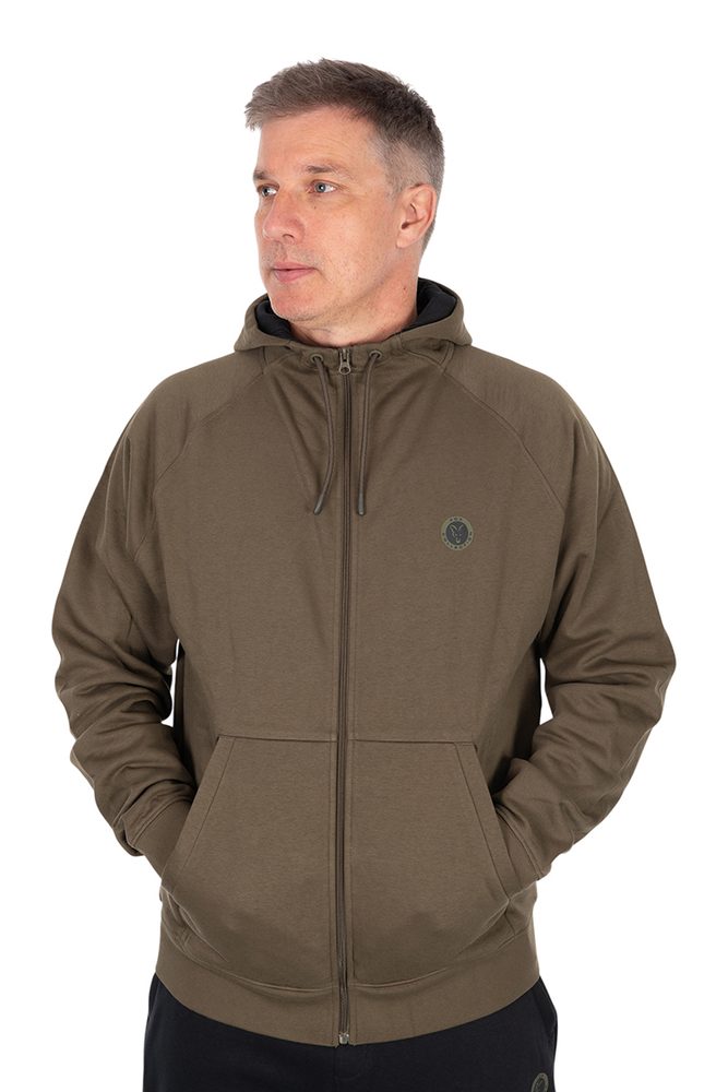 Fox Rybářská Mikina Collection Zipped Hoody Green - XXXL,Fox Rybářská Mikina Collection Zipped Hoody Green - XXXL