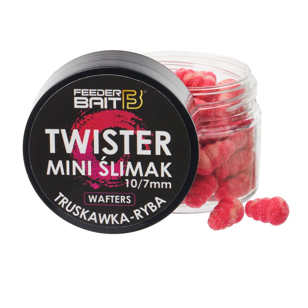 E-shop FeederBait Mini Šlimak Wafters 25ml - Jahoda/Ryba,FeederBait Mini Šlimak Wafters 25ml - Jahoda/Ryba