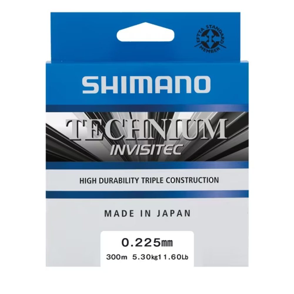 E-shop Shimano Vlasec Mainline Line Technium Invisitec 300m - 0.165mm 2.7kg,Shimano Vlasec Mainline Line Technium Invisitec 300m - 0.165mm 2.7kg