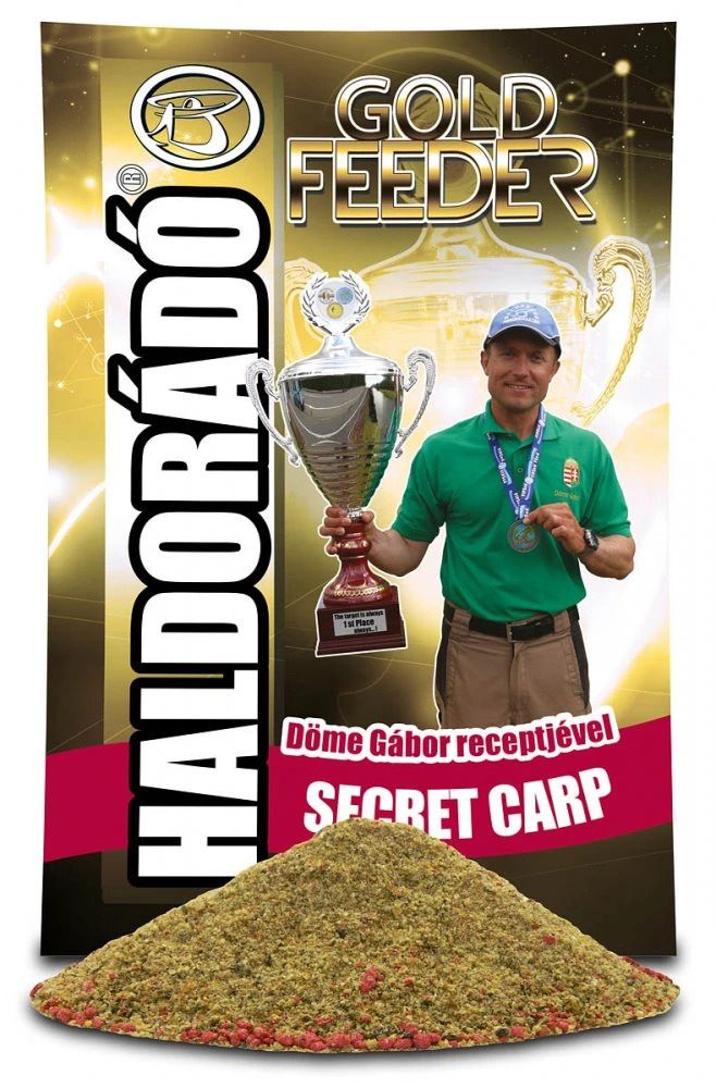 E-shop Haldorádó Vnadící směs Gold Feeder 1kg - Secret Carp,Haldorádó Vnadící směs Gold Feeder 1kg - Secret Carp