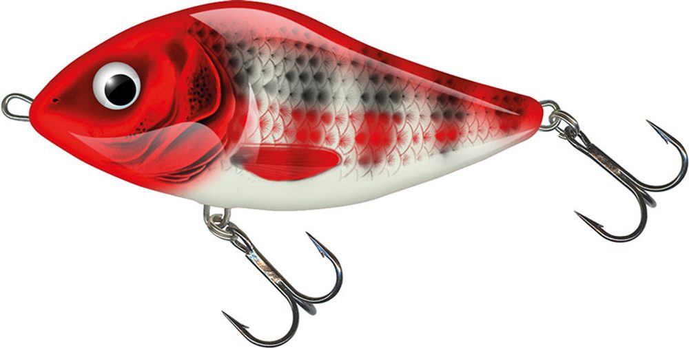 E-shop Salmo Wobler Slider Sinking 10cm - Red Head Striper,Salmo Wobler Slider Sinking 10cm - Red Head Striper