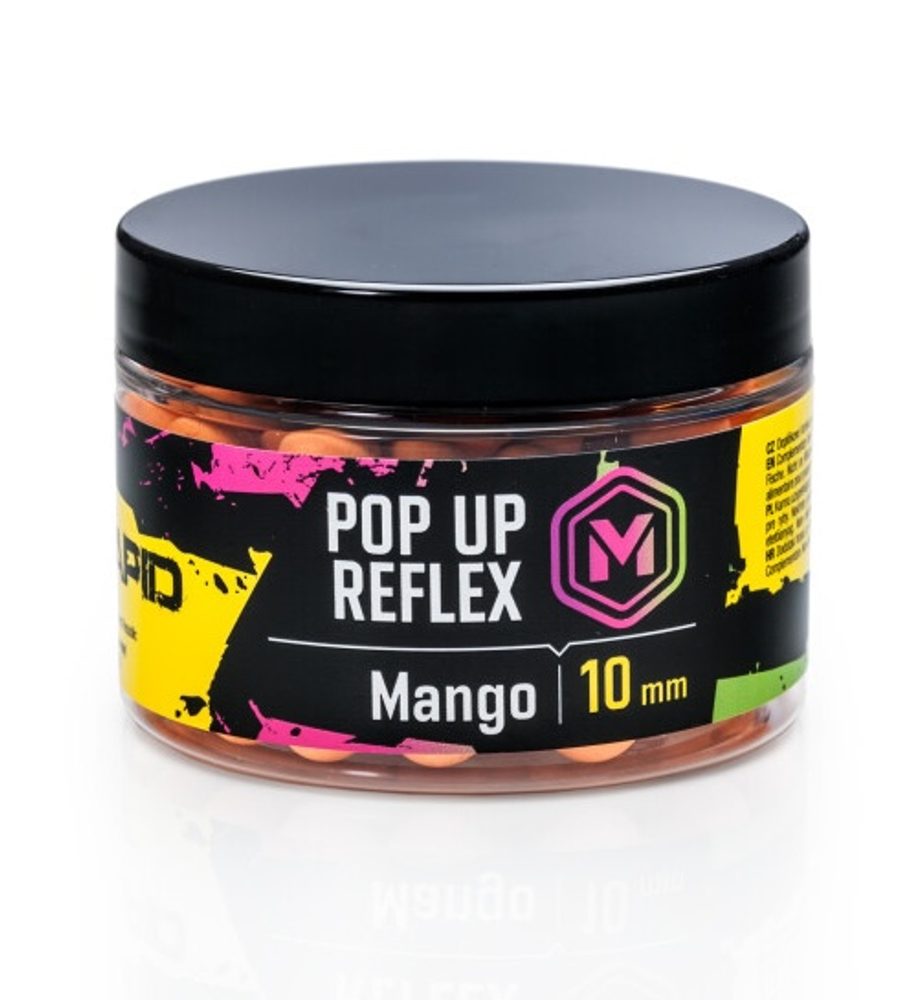 Mivardi Plovoucí boilie Rapid PopUp Reflex 70g,Mivardi Plovoucí boilie Rapid PopUp Reflex 70g