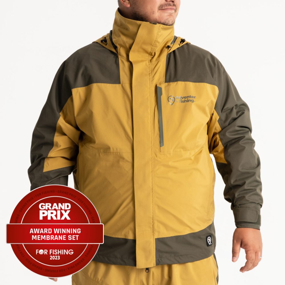 Adventer & fishing Membránová bunda Sand & Khaki - XXL