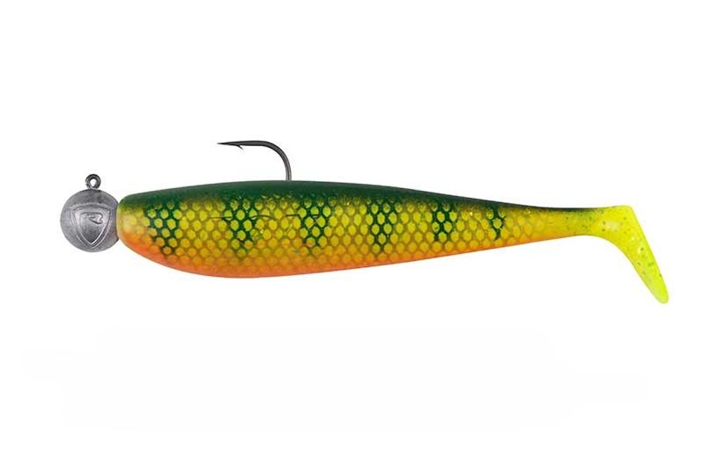E-shop Fox Rage Gumová nástraha Bulk Loaded Zander Pro Shad UV Natural Perch - 10cm 4/0 10g,Fox Rage Gumová nástraha Bulk Loaded Zander Pro Shad UV Natural P