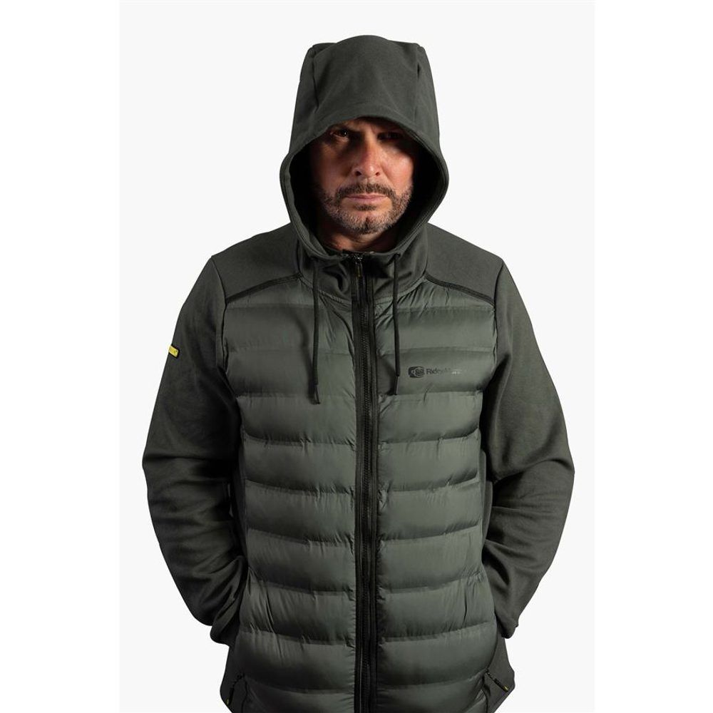 E-shop RidgeMonkey Bunda APEarel Heavyweight Zip Jacket Green - XL
