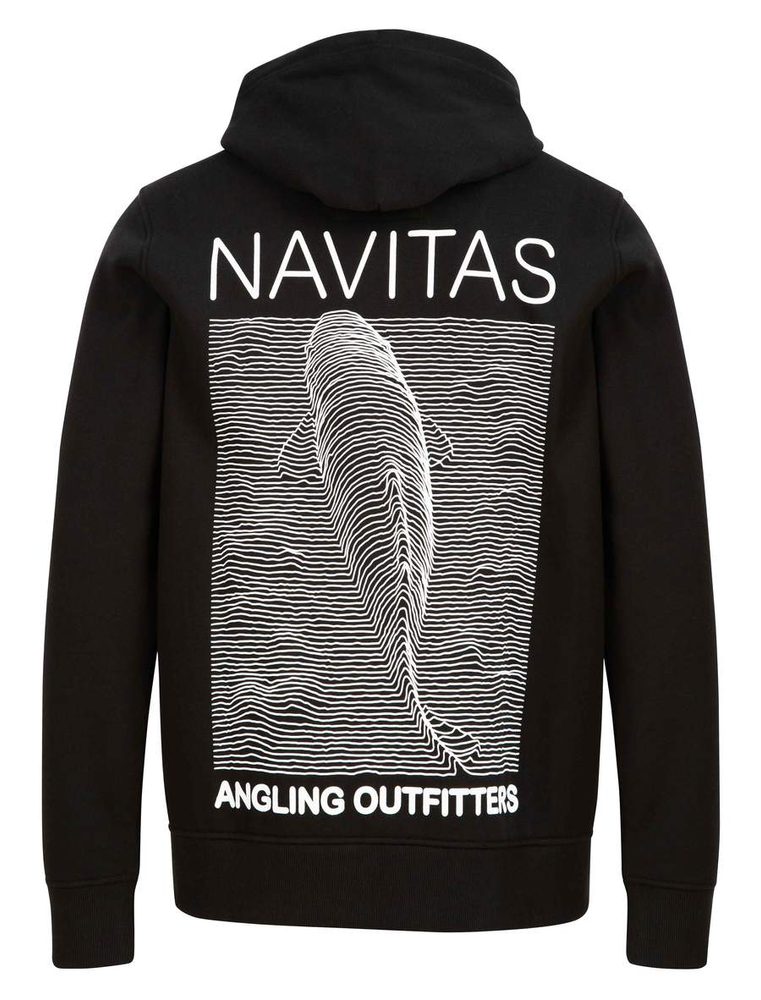 Navitas Rybářská Mikina Joy Hoody Black - S,Navitas Rybářská Mikina Joy Hoody Black - S