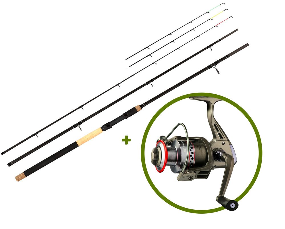 Giants Fishing Prut Radiant MX Feeder 12ft 50-100g + navij�k SPX 3000 AKCE!