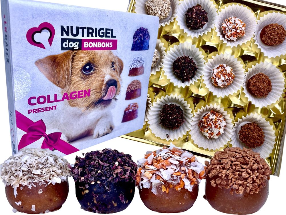 LK Baits Pet Kolagenová bonboinéra Nutrigel Collagen Bonbons small pro menší psy 75g,LK Baits Pet Kolagenová bonboinéra Nutrigel Collagen Bonbons smal
