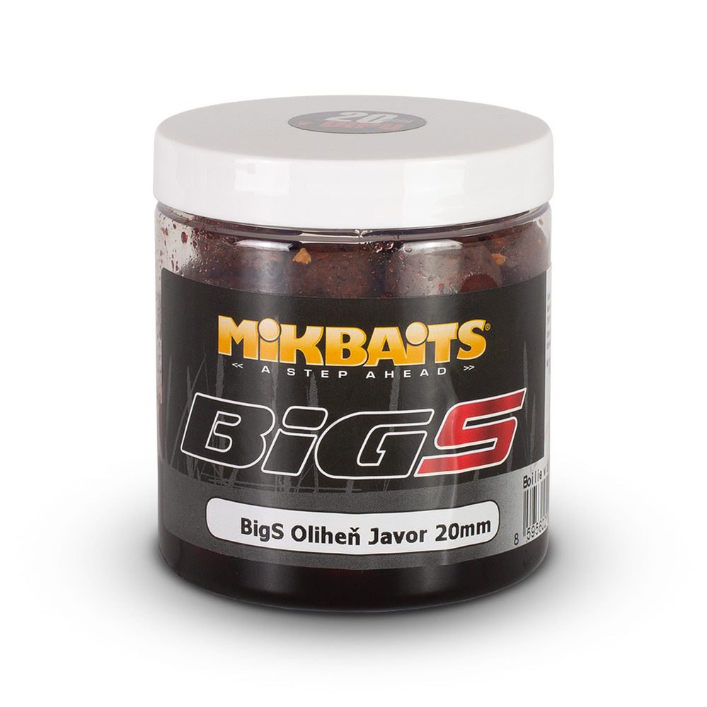 E-shop Mikbaits Boilie Big v dipu 250ml - BigS Oliheň & Javor 20mm,Mikbaits Boilie Big v dipu 250ml - BigS Oliheň & Javor 20mm