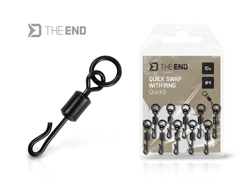 Delphin Rychloobratlík s kroužkem TheEND QuickS 10ks,Delphin Rychloobratlík s kroužkem TheEND QuickS 10ks