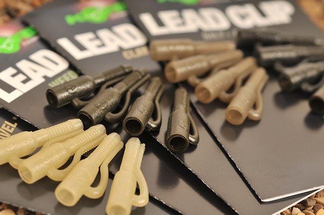 Korda Klipy na olovo Lead Clip 10ks - Weed