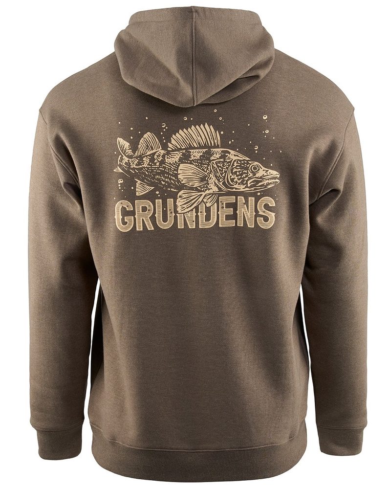 Grundéns Rybářská Mikina King of the Lakes Hoodie Otter Heather - XL