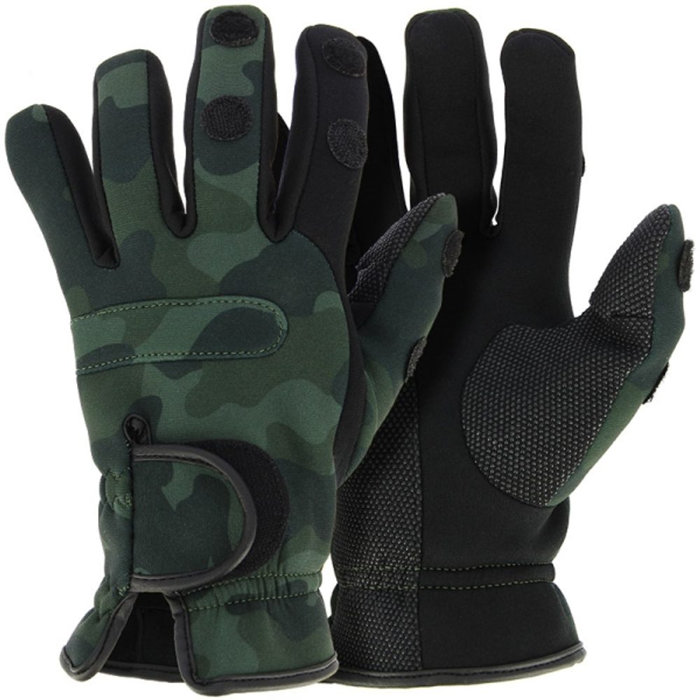 E-shop NGT Neoprénové Rukavice Camo Gloves - L,NGT Neoprénové Rukavice Camo Gloves - L