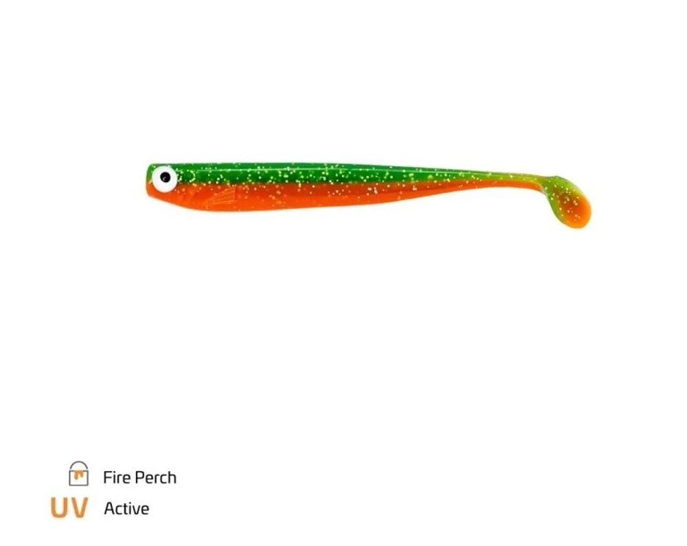 E-shop Zeck Gumová nástraha Zander Gummi 12cm - Fire Perch,Zeck Gumová nástraha Zander Gummi 12cm - Fire Perch
