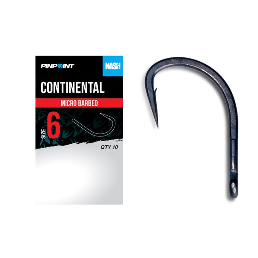 E-shop Nash Háčky Continental Micro Barbed 10ks,Nash Háčky Continental Micro Barbed 10ks