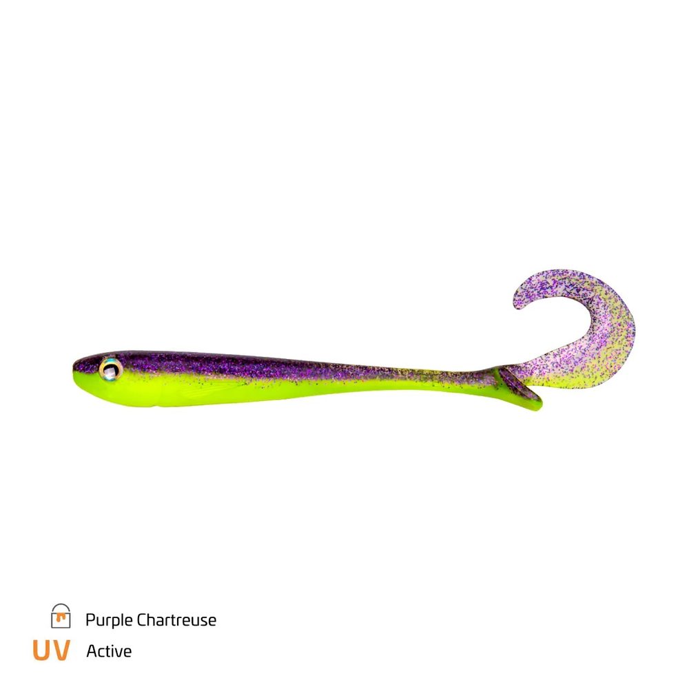 E-shop Zeck Gumová nástraha Baby Butcher 120 - Purple Chartreuse,Zeck Gumová nástraha Baby Butcher 120 - Purple Chartreuse