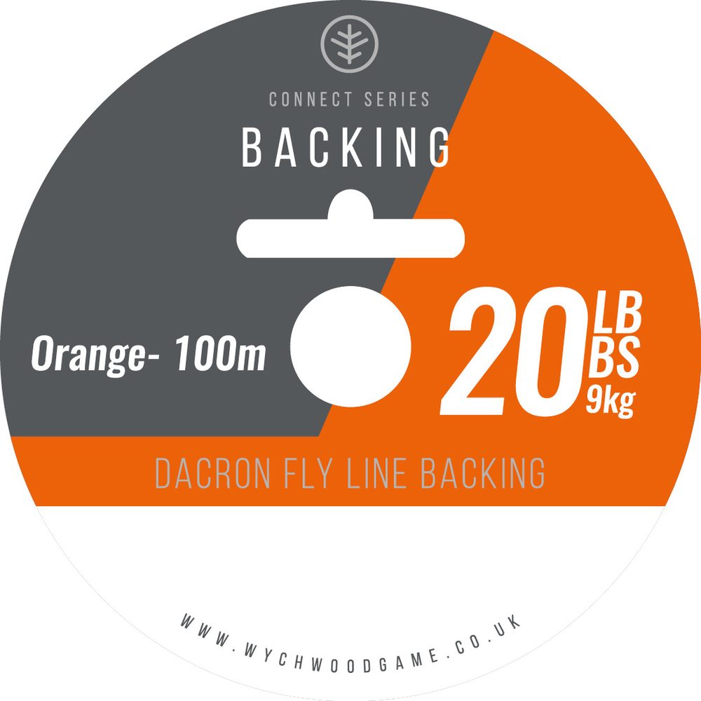 Fotografie Wychwood Dacron Flyline Backing 20Lb 100m Orange