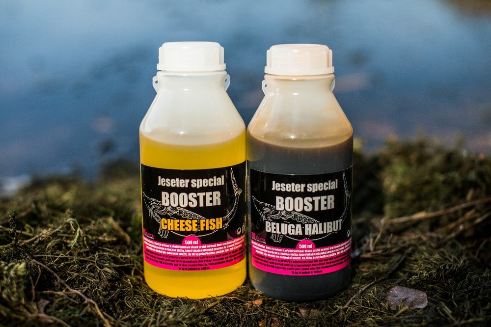 LK Baits Booster Jeseter Special 500ml - Cheese