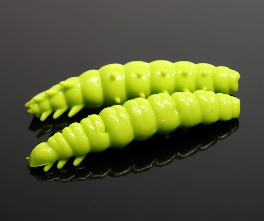 Libra Lures Larva Apple Green - 4,5cm 8ks