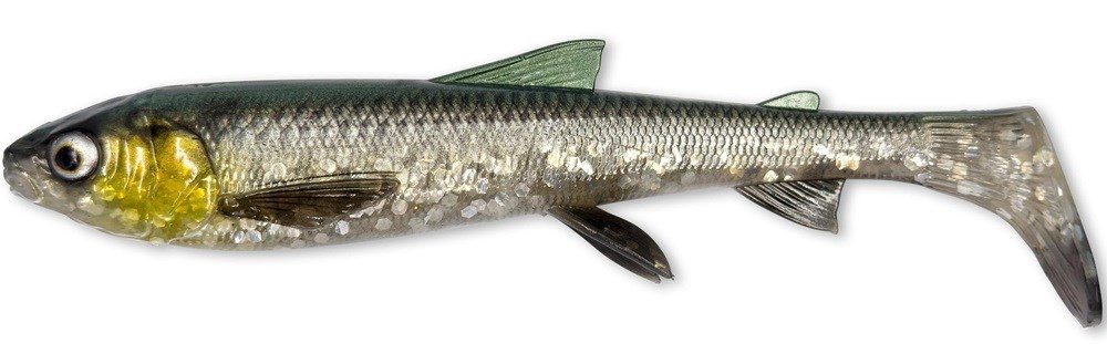 E-shop Savage Gear Gumová nástraha 3D Whitefish Shad Green Silver - 17,5cm 42g 2ks,Savage Gear Gumová nástraha 3D Whitefish Shad Green Silver - 17,5cm 42g 2k