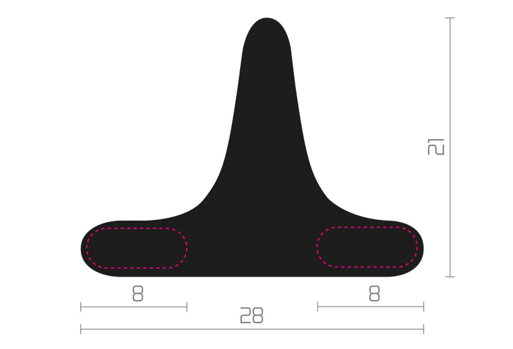 Delphin Nahazovací rukavice Wrap
