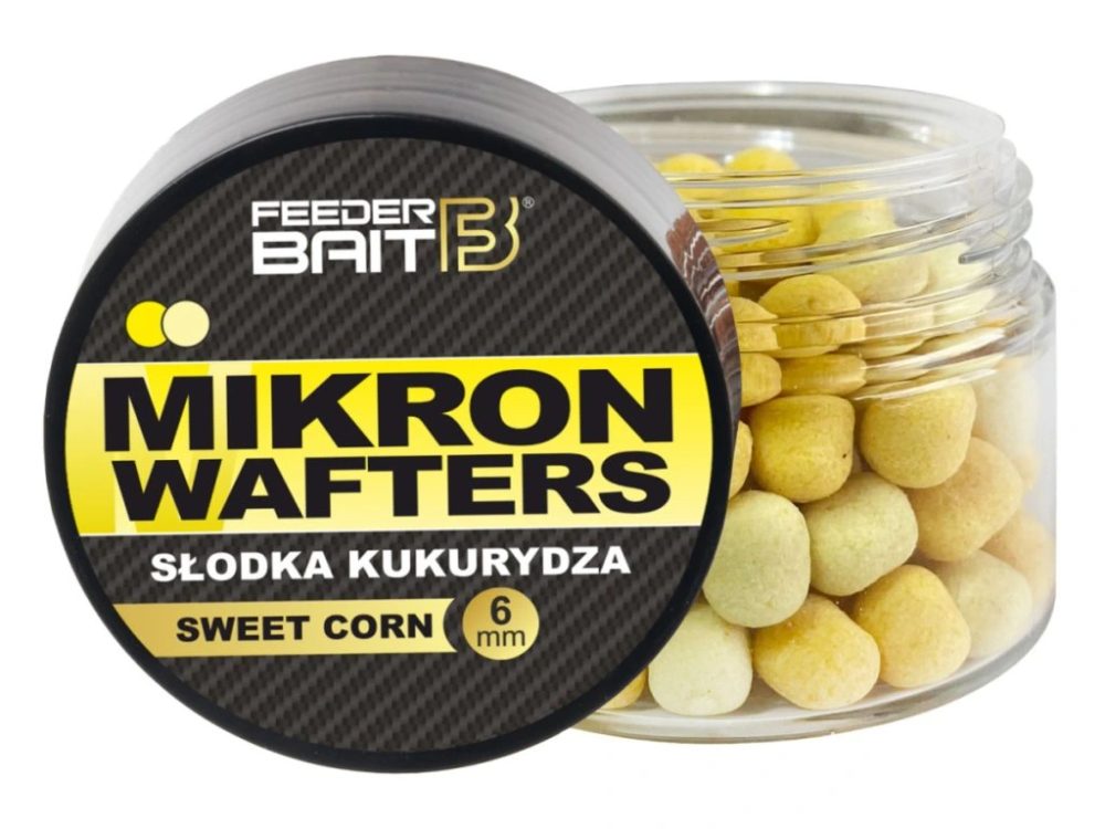 FeederBait Mikron Wafters 4x6mm 25ml - Sladká kukuřice