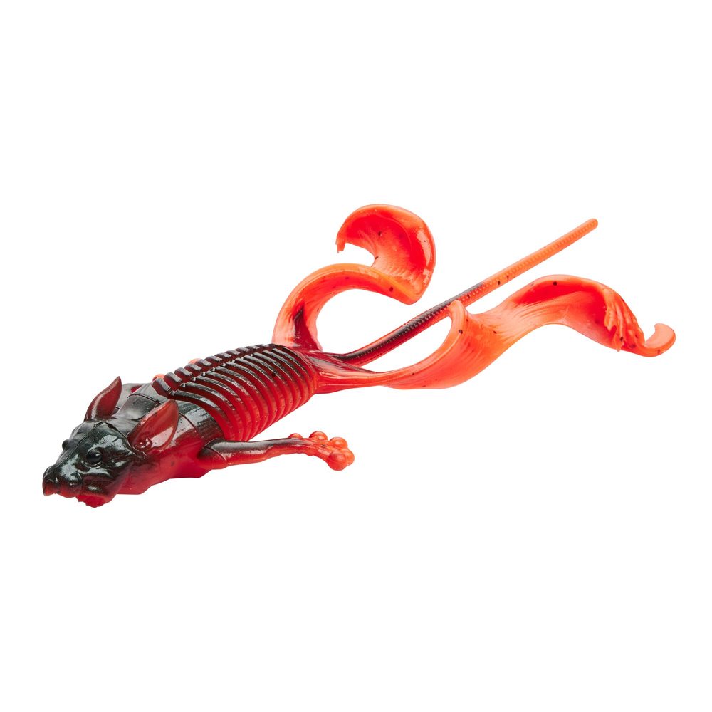 Savage Gear Gumová nástraha Mutant Rat Soft Loose Body Black Red,Savage Gear Gumová nástraha Mutant ...