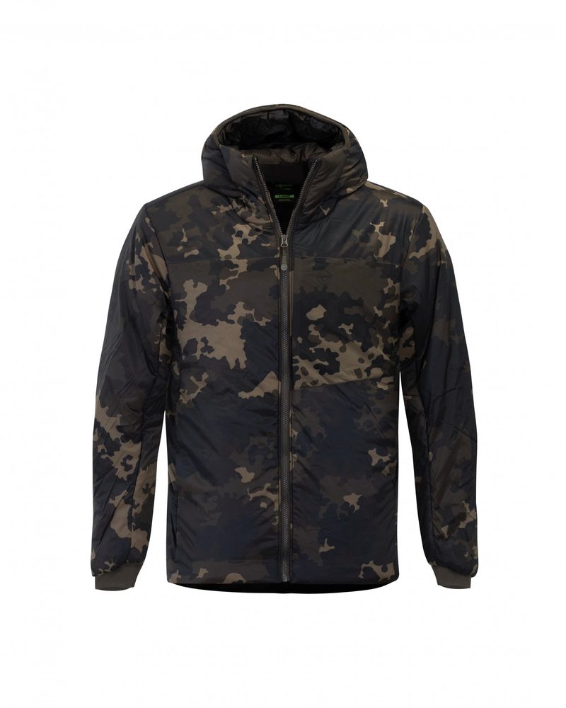 E-shop Korda rybářská bunda Insulated Hooded Jacket Dark Kamo - 4XL,Korda rybářská bunda Insulated Hooded Jacket Dark Kamo - 4XL