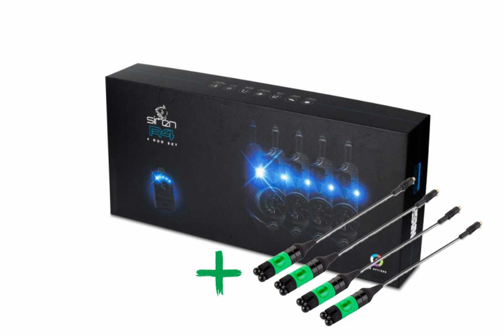 E-shop Nash Sada signalizátorů R4 Alarm 4+1 + 4x Siren Night Glo Bobbin Small,Nash Sada signalizátorů R4 Alarm 4+1 + 4x Siren Night Glo Bobbin Small