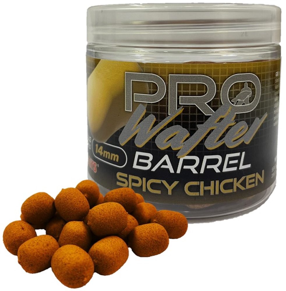 E-shop Starbaits Dumbels Wafter Pro 70g - Spicy Chicken 14mm,Starbaits Dumbels Wafter Pro 70g - Spicy Chicken 14mm