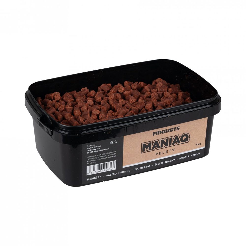 E-shop Mikbaits ManiaQ pelety Slaneček 6mm 700g,Mikbaits ManiaQ pelety Slaneček 6mm 700g