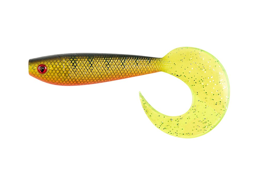 Fox Rage Gumová nástraha Pro Grub UV Natural Perch - 8cm