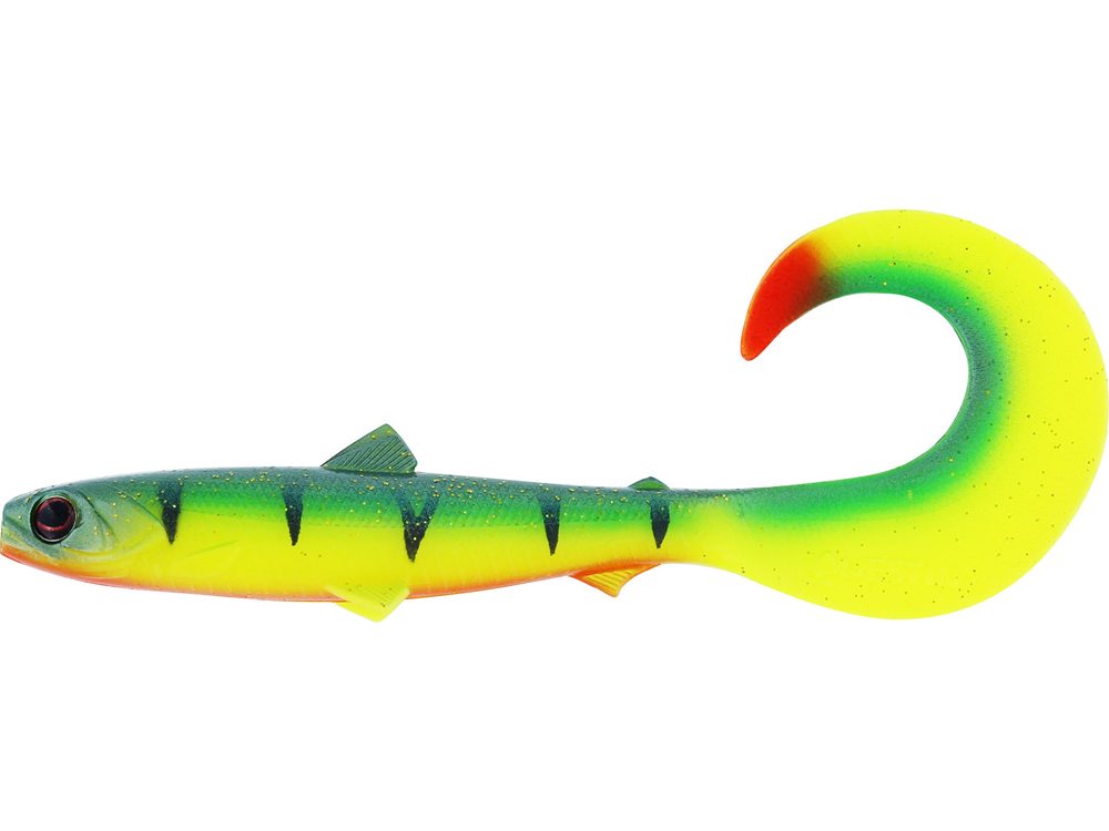 E-shop Westin Gumová nástraha Bullteez Curltail Tiger Perch - 10cm 6g,Westin Gumová nástraha Bullteez Curltail Tiger Perch - 10cm 6g