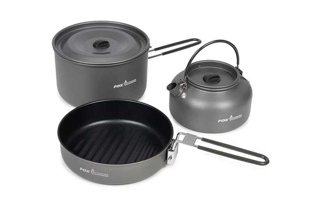 E-shop Fox Třídílná sada nádobí Cookware 3 piece Cook Set,Fox Třídílná sada nádobí Cookware 3 piece Cook Set