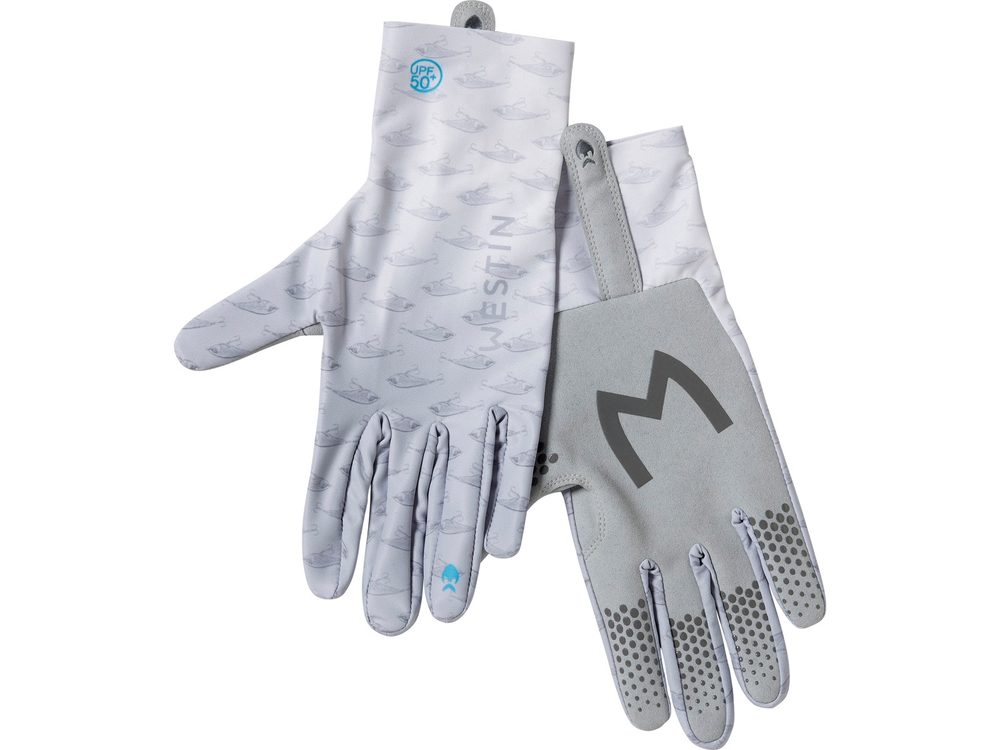 E-shop Westin Rukavice Solar Upf Glove Grey - L,Westin Rukavice Solar Upf Glove Grey - L
