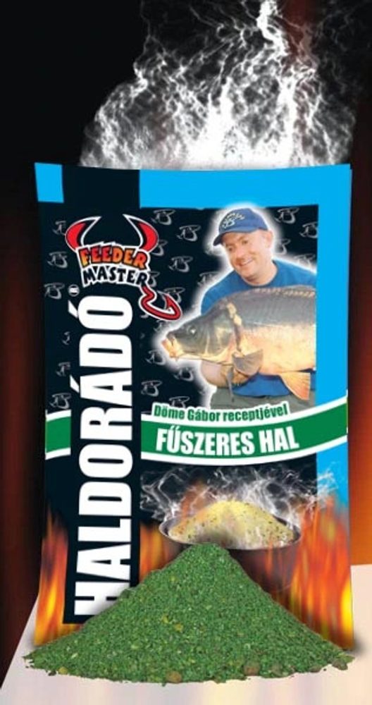 Haldorádó Vnadící směs Feeder Master 1kg - Kořeněná ryba,Haldorádó Vnadící směs Feeder Master 1kg - Kořeněná ryba