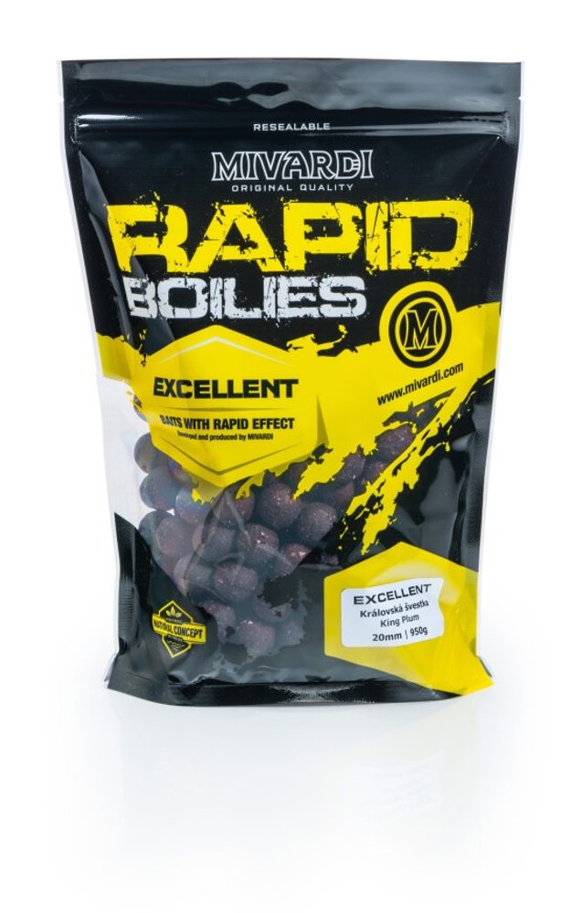E-shop Mivardi Boilies Rapid Excellent Královská švestka,Mivardi Boilies Rapid Excellent Královská švestka
