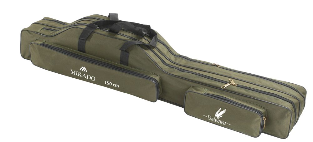 E-shop Mikado Obal na pruty dvoukomorový zelený - 120cm,Mikado Obal na pruty dvoukomorový zelený - 120cm