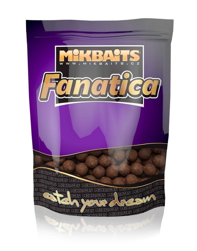 Fotografie Mikbaits Boilie Fanatica - Losos & Ráček & Asa 20mm 10kg Mikbaits