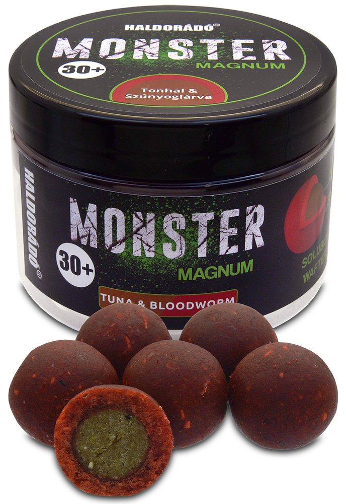 Haldorádó Pop-Up Boilies Monster Magnum 30mm 180g - Haldorádó Pop-Up Boilies Monster Magnum 200g 30mm Tuňák/Patentka,Haldorádó Pop-Up Boilies Monster 