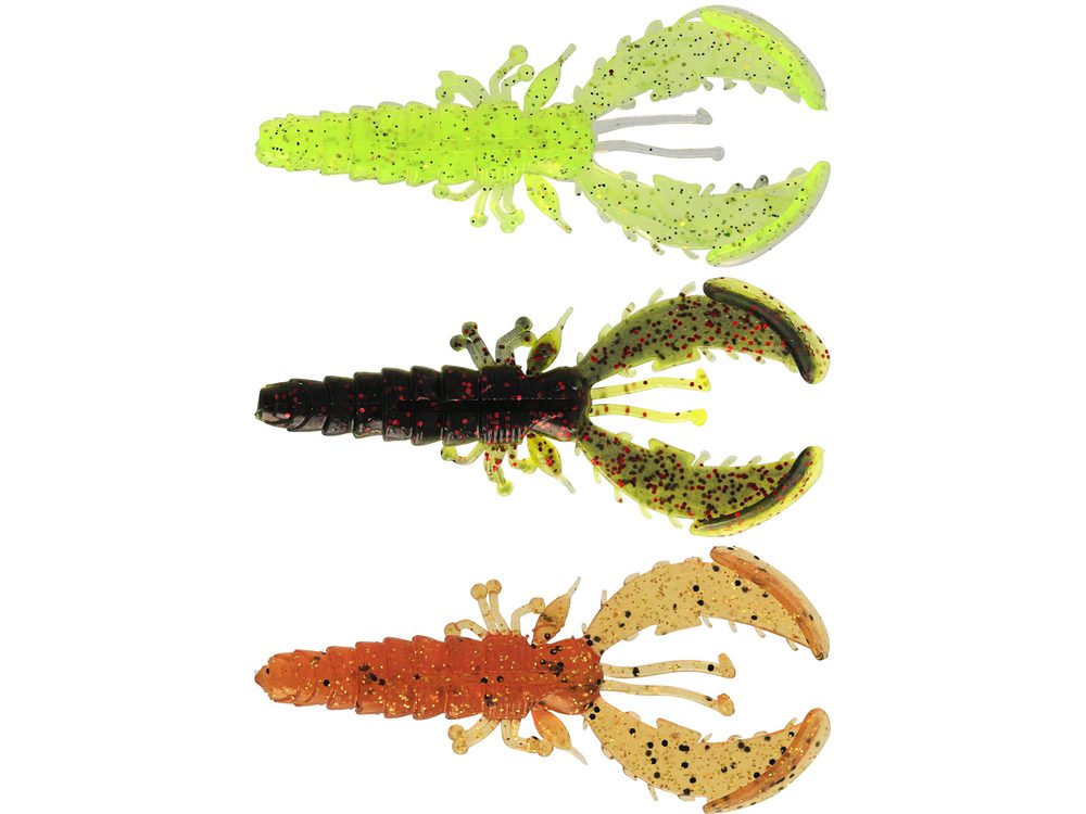 E-shop Westin Gumová nástraha Crecraw Slim Creaturebait Dark Water Mix 22 - 5,5cm 1,5g 6ks,Westin Gumová nástraha Crecraw Slim Creaturebait Dark Water Mix 22