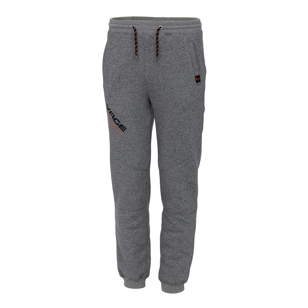 Fotografie Savage Gear Dětské tepláky Junior Joggers Grey Melange - 12-14 let