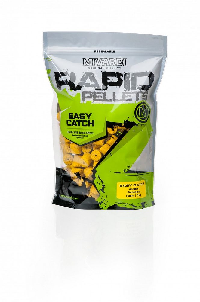 Mivardi Pelety Rapid Easy Catch 1kg - Ananas 16mm