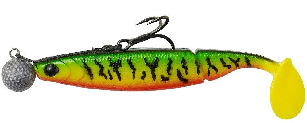 E-shop Madcat Gumová Nástraha RTF Shad Firetiger 19cm - 60g