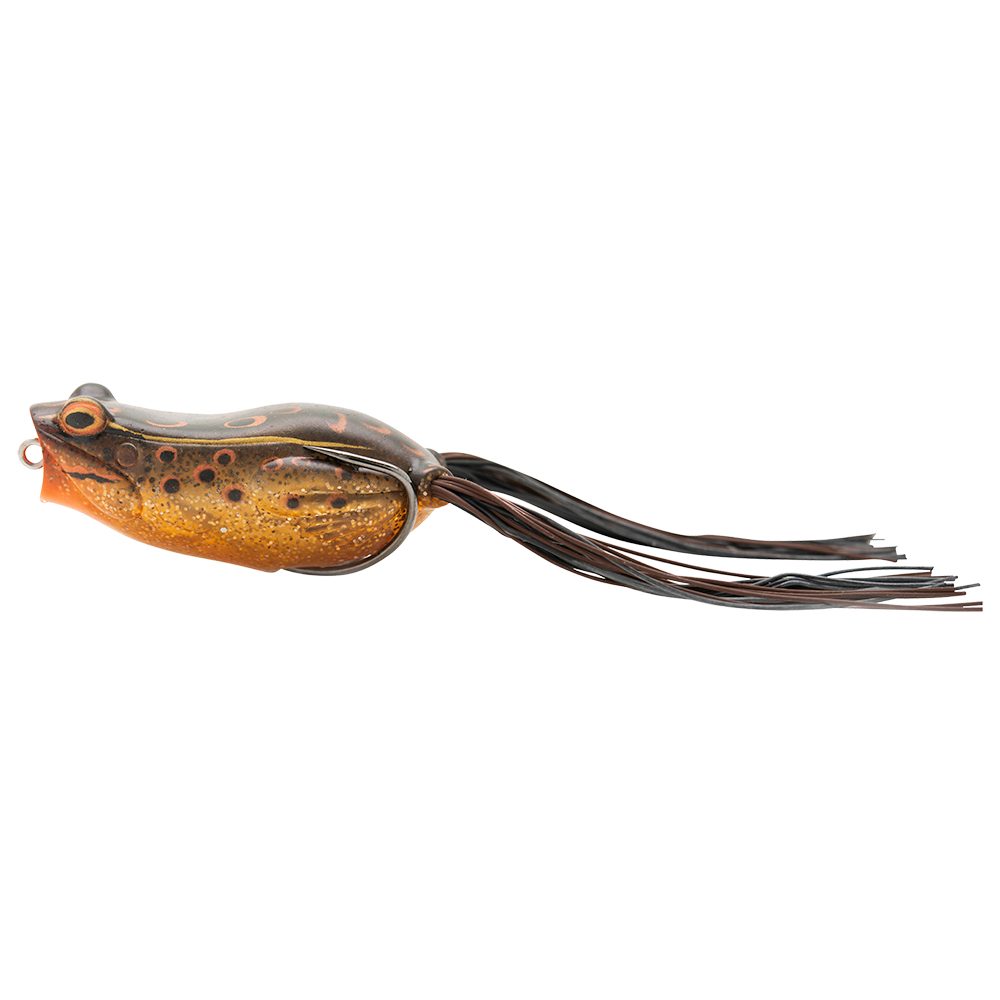 Fotografie Savage Gear Imitace žáby Hop Popper Frog Floating Tan - 5,5cm 15g